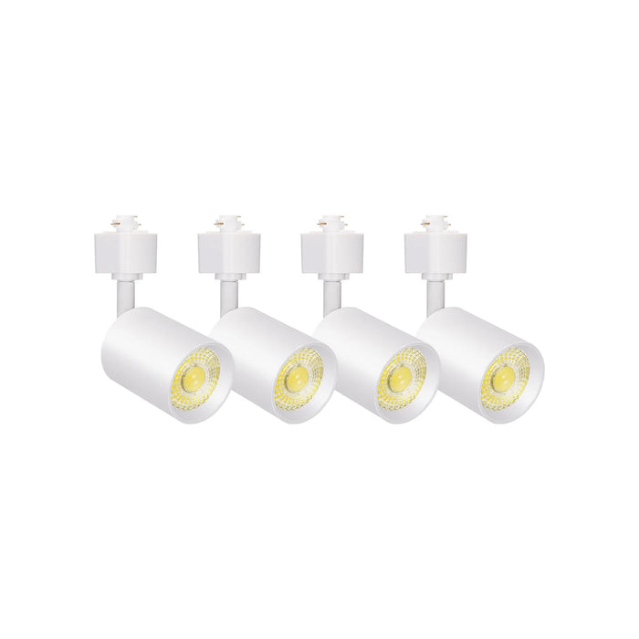 VANoopee LED Track Lighting Kit - 8 Lights With 6.6FT Rail, Dimmable 5-Color Spotlight System