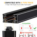 10W LED Track Light Heads H Type 3000K 8 Pack