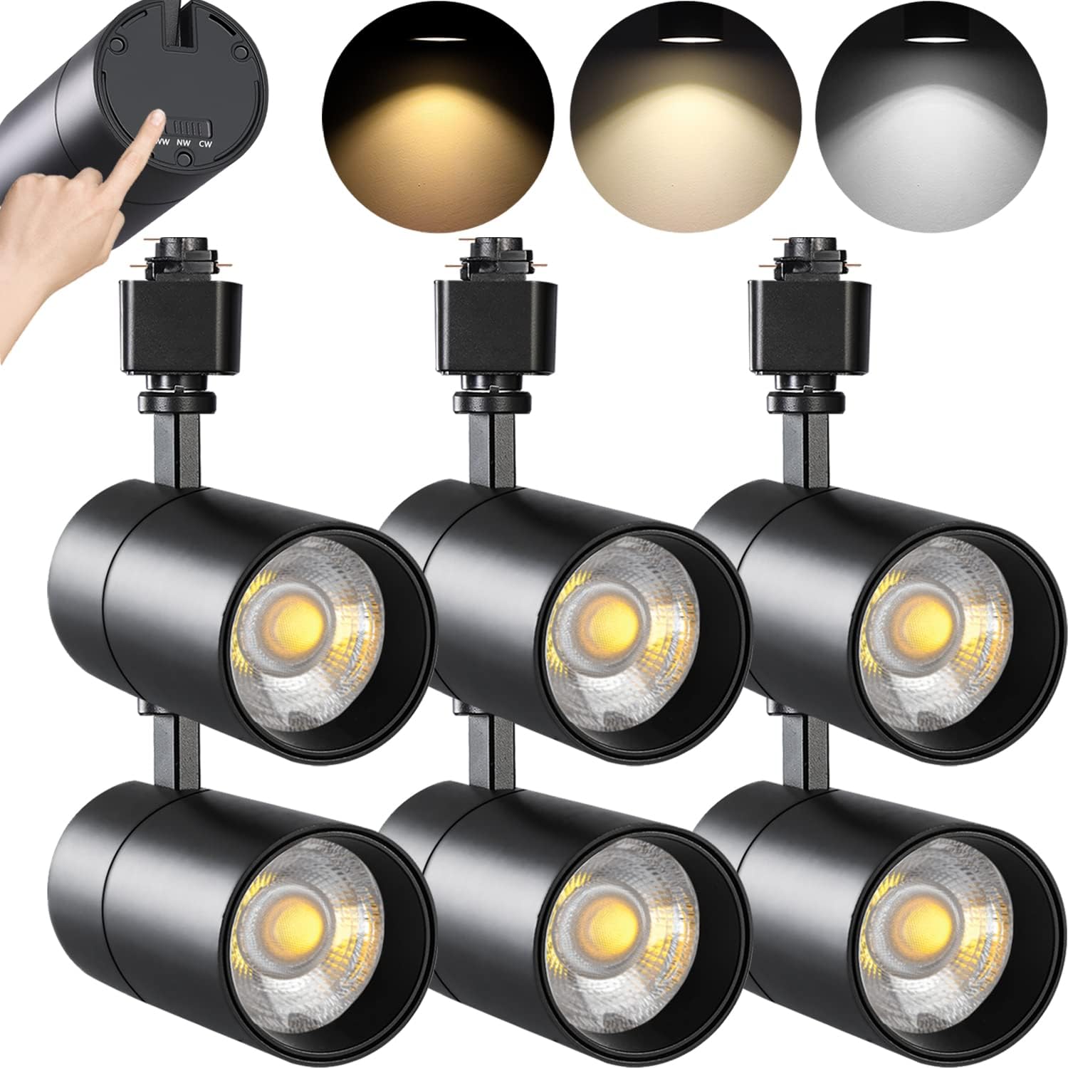 Track Lighting 90cm Ceiling Rail - 360° Rotatable Slider For Multiple ...